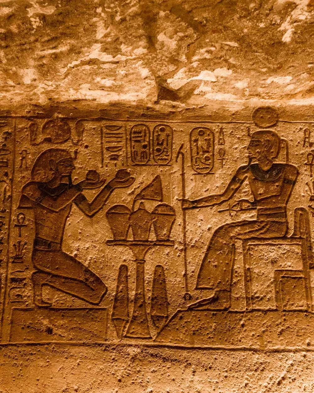The+art+of+Rameses+II+at+Abu+Simbel Abu Simbel Temples – 1 Day Tour from Aswan