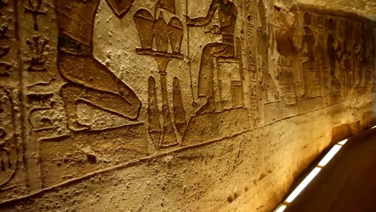 Mural-reliefs-hall-Small-Temple-Aswan-Egypt Abu Simbel Temples – 1 Day Tour from Aswan