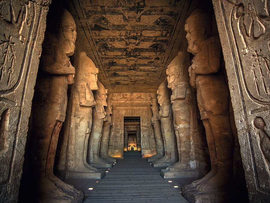 Mural-reliefs-hall-Small-Temple-Aswan-Egypt Abu Simbel Temples – 1 Day Tour from Aswan
